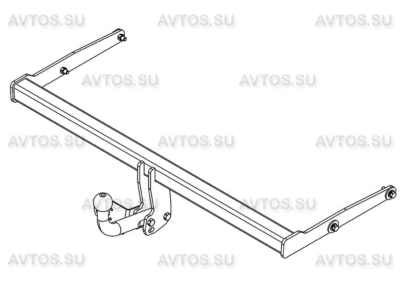 Фаркоп SK 11 - Skoda Rapid / 2014- / S-75 / kg-1500 / type=A / smart-c=!!!