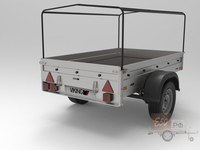 Тент с каркасом VIKING 1220 Н=600 мм