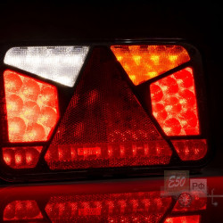 FT-370RH ПРАВЫЙ задний фонарь универсальный 7-ми функциональный с проводом 1м.