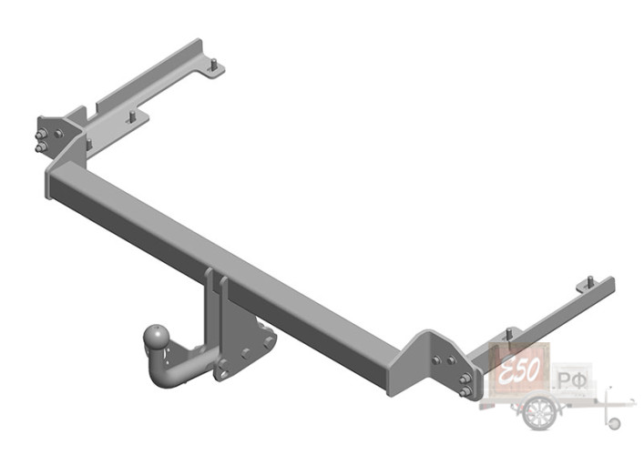 Фаркоп HN 05 - Honda CR-V / 2012- / S-75 / kg-1500 / type=A