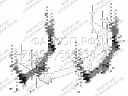 Фаркоп для SsangYong Rexton 2006-2009 (Пр-во КАМАЗ в Набережных Челнах) без снятия и подрезки бампера. Тип шара: F. Нагрузки: 1200/60 кг, масса фаркоп