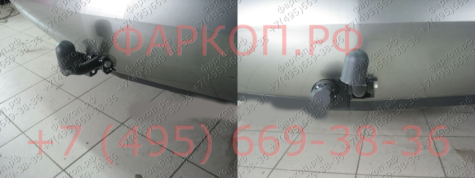 Фаркоп на Nissan Primera хетчбек/седан 2002-2009. Необходима подрезка бампера. Тип шара: A. Нагрузки: 1500/75 кг, масса фаркопа 13,4 кг (без электрики