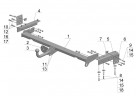 Фаркоп LX 01 - Lexus RX 300 / 2000-2002 / S-100 / kg-2000 / type=A