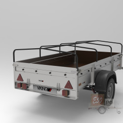 Тент с каркасом VIKING 1225 Н=300 мм