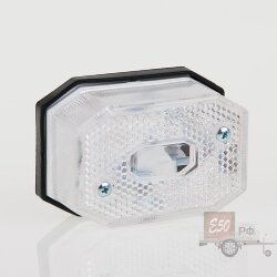 Фонарь передний габаритный белый FT-001B ДТ ССТ