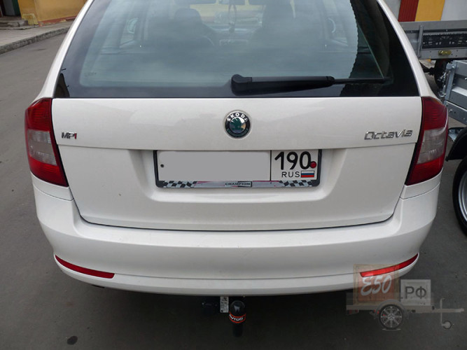 Фаркоп SK 09 - Skoda Octavia A5 / 2004-2015 / S-75 / kg-1500 / type=A / smart-c=!!!