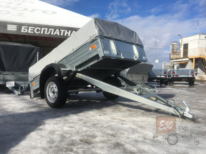 Прицеп ССТ 7132-2К Самосвал (Тент и Дуги 0.6 (Без клапана))
