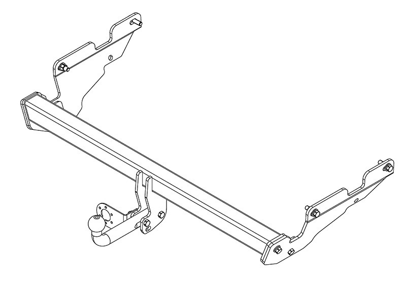 Фаркоп MZ 01 - Mazda CX-5 / 2012- / S-75 / kg-1750 / type=A
