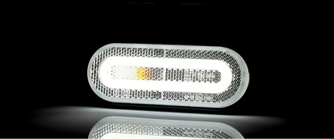 Фонарь габаритный белый LED FT-072B