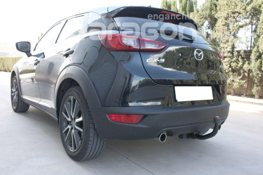 Фаркоп ARAGON на MAZDA CX-3 (быстросъемный крюк) 2015– Арт. E4010AV