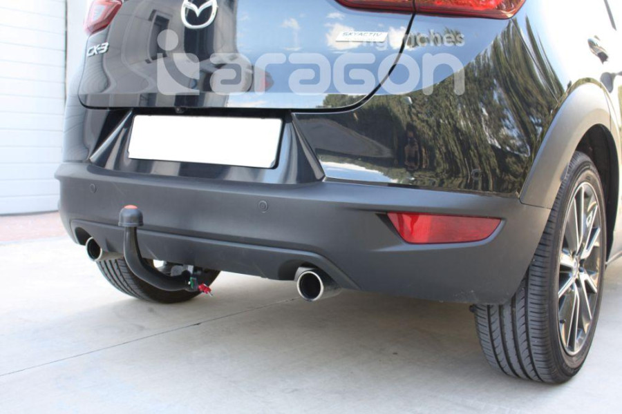 Фаркоп ARAGON на MAZDA CX-3 (быстросъемный крюк) 2015– Арт. E4010AV