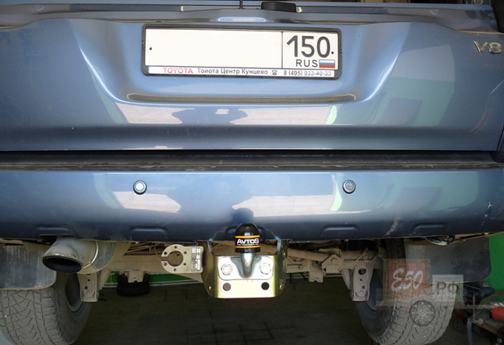 Фаркоп TY 25 - Toyota Land Cruiser (J200) / 2007- / S-140 / kg-3500 / type=F