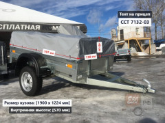 Тент ССТ 7132-03 0.6 м (Низкий) (Без клапана)