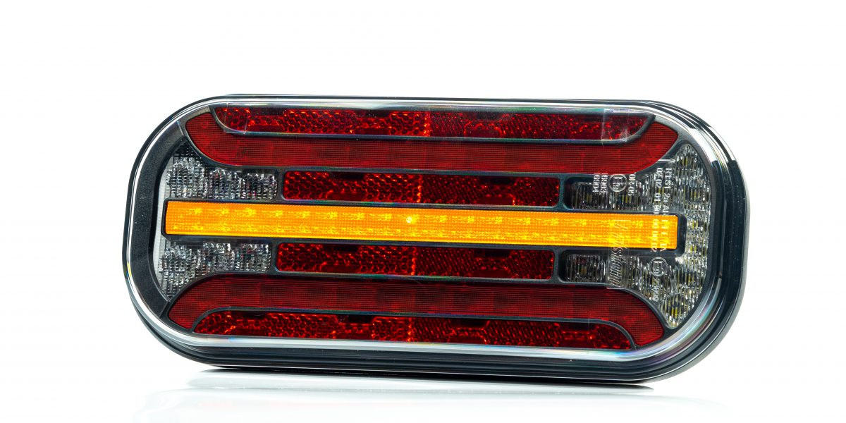Фонарь задний Fristom FT-230 PM LED DI 6-и функциональный с проводом 1 м