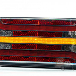 Фонарь задний Fristom FT-230 PM LED DI  6-и функциональный с проводом 1 м