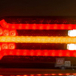 Фонарь задний Fristom FT-230 PM LED DI  6-и функциональный с проводом 1 м